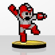 Mega Man Amiibit Figure Rush