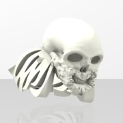 bague skull