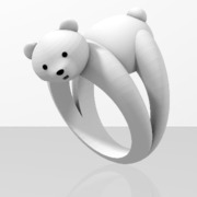 Faby Bear ring - 56