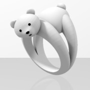Faby Bear ring - 54
