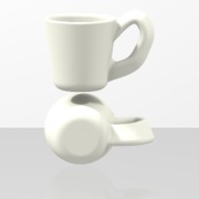 3D printable teacup 