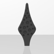 Ornements pour portails en fer forgé-009-ok