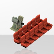 fauteuils cinema+ projecteur