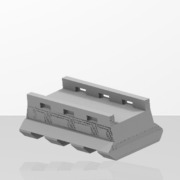 3 Slots Rail