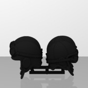 WW1 PILOT HELMETS 2X2