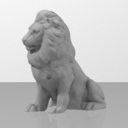 Figurine lion