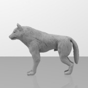 Figurine loup