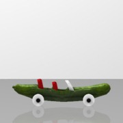 Tiny Cucumber car_63mm