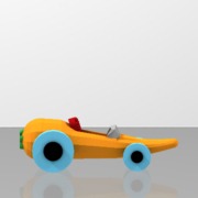 Tiny Carrot car v.1