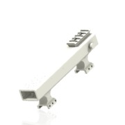 Alien Terror Picatinny Riser with Iron Sights