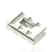 Back-to-Back Weaver Rails Adapter (3 Slots 0.5" Total Height)