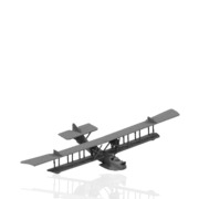Curtiss H.12 Flying Boat (1:144)