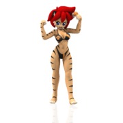 Tina Tropical Swimsuit figurine
