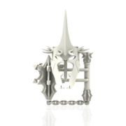 WITCH KING HELMET & FLAIL