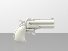 Derringer pistol (Sculpteo)