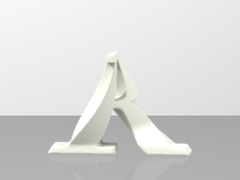 R_ Lettre tordue(sens inverse)