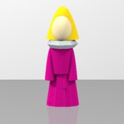 tinkercad tinker of a lady