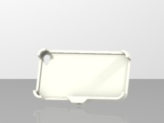 IPhone 4 gaine pour le pied