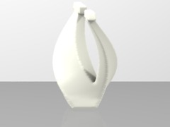 V_ Twisted Letter