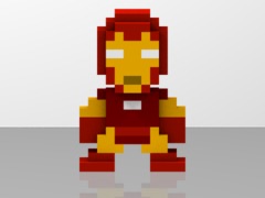 8 Bit Metal Man