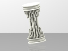 Display Pedestal - Cylinder Clusters