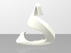 S_ Twisted Letter