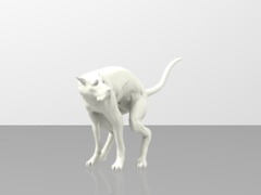 The Elegant Dog (10 cm)