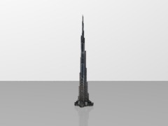 Burj Khalifa - 3D printed