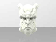 Daemon head test sculpt