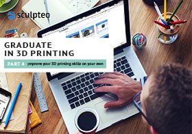 Improve your 3D printing skills on your own with our self-training guide!