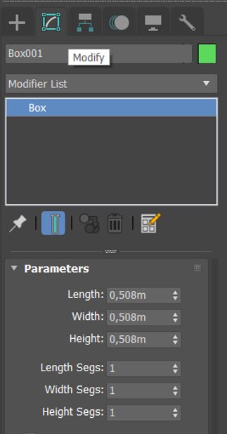 inserting dimentions manually at 3DS Max