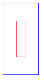 rectangle within a rectangle