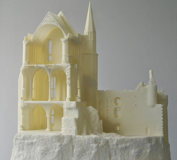 Maquette de la Merveille du Mont Saint-Michel