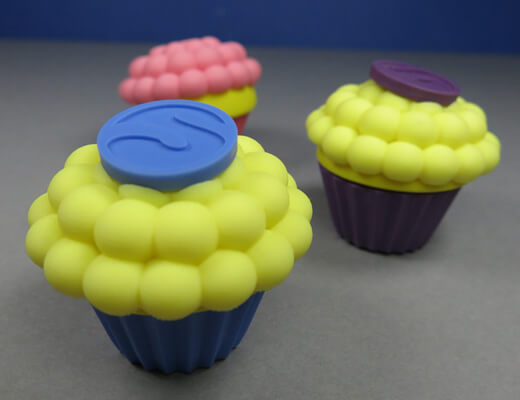 Example 3D printing CLIP Resin in several colors, large size