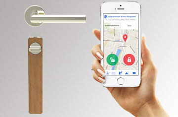 3D printed connected lock