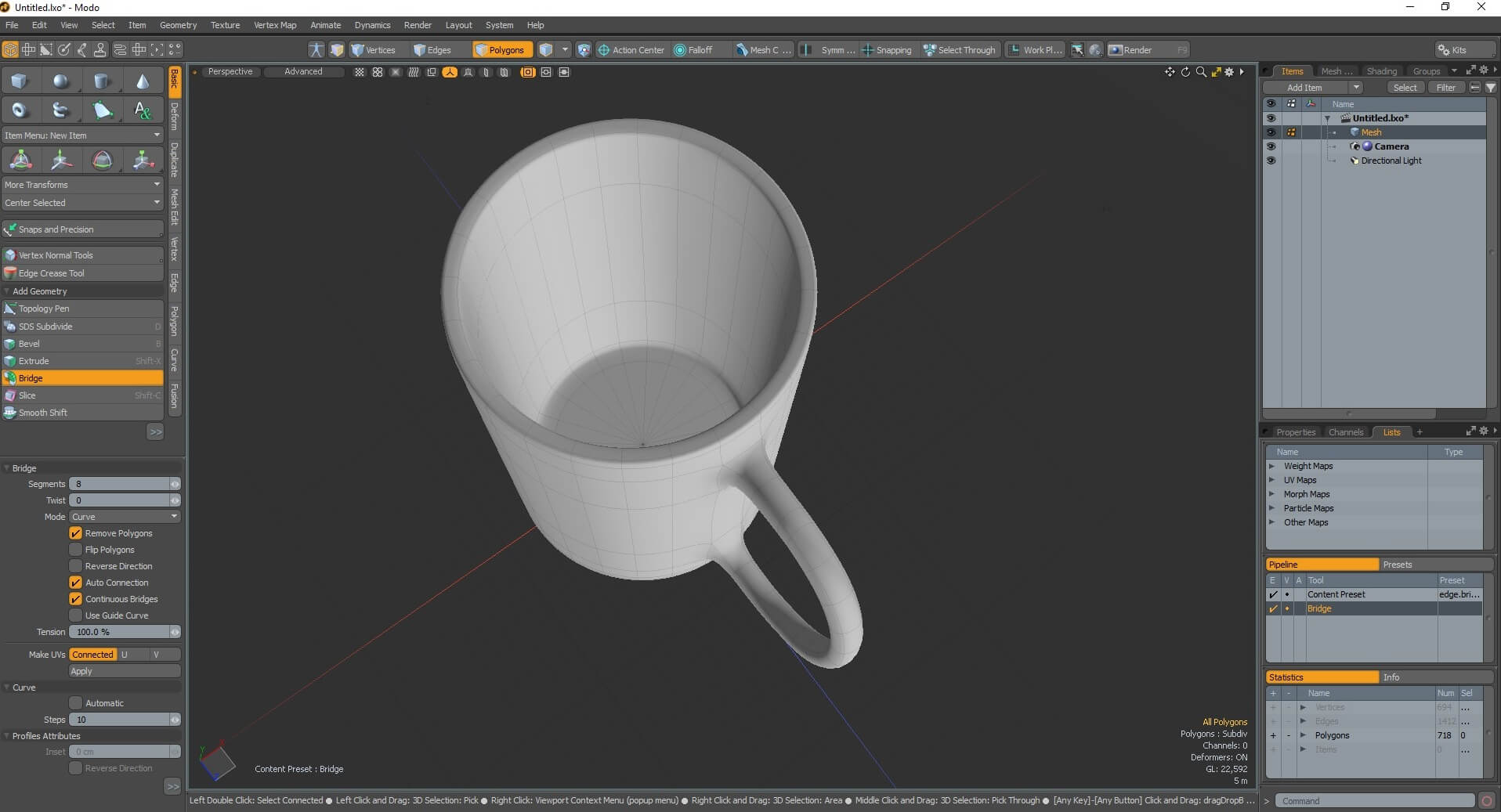 modo assign hotkey vertex mode