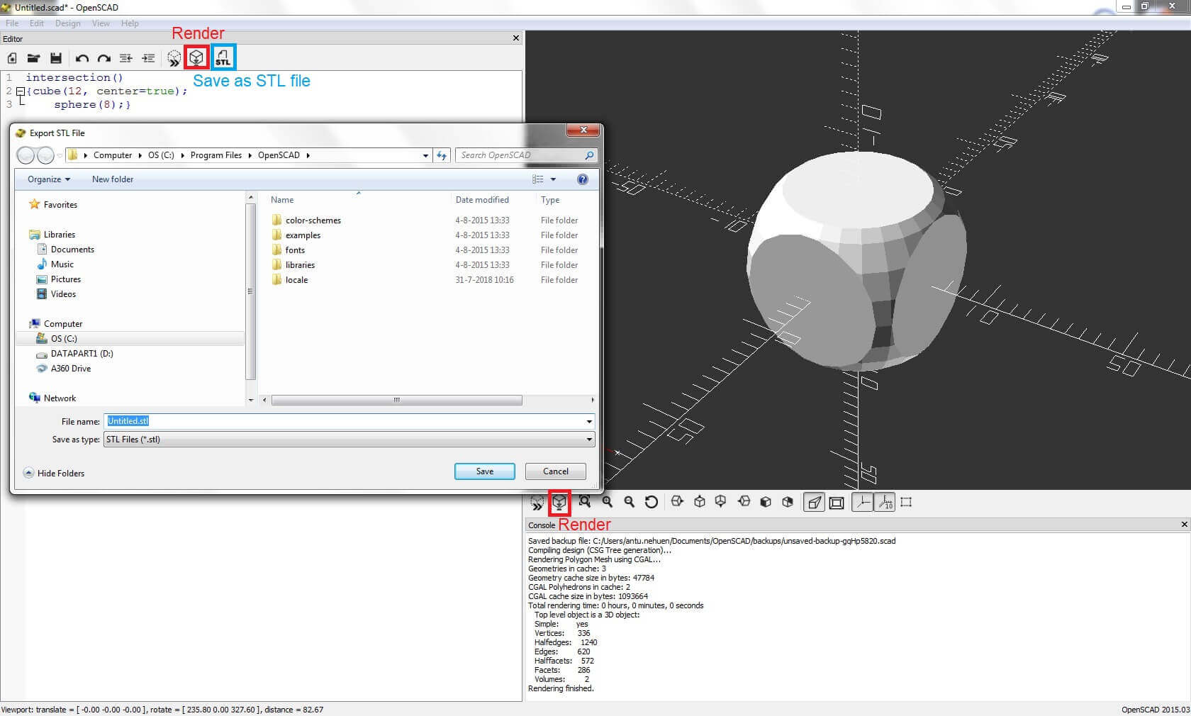 openscad stl openscad stl