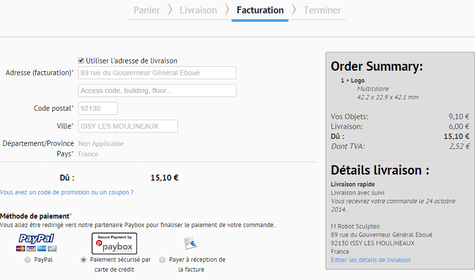 Facturation