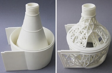 Piece mecanique optimisee avec l'impression 3D