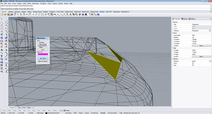 Rhino non manifold errors