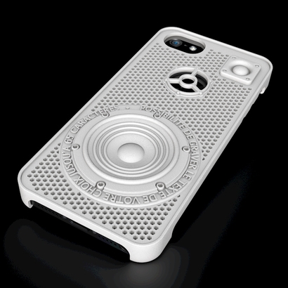 iPhone 5 case "loudspeaker" customizable