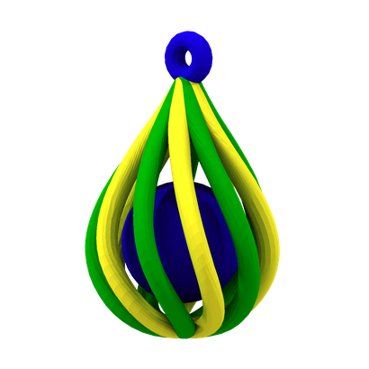 pendentif aux couleurs personnalisables