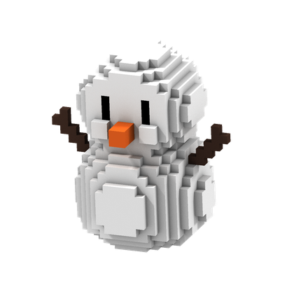 8-Bits Snowman