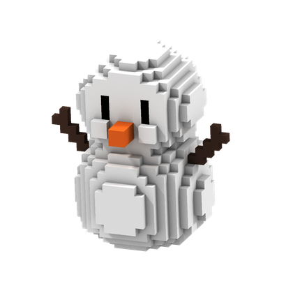 8-Bits Snowman