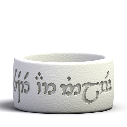 Bague elfique "Paix et Amitié" T.62