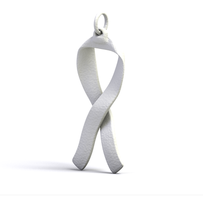ribbon pendant