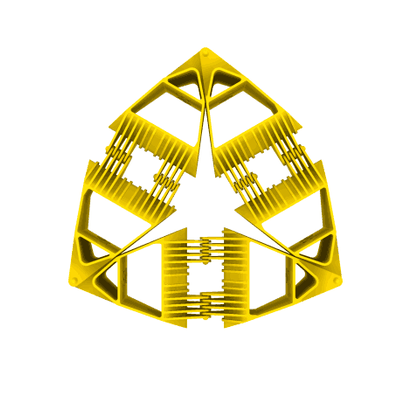 Kaleidocycle, 3D Printable