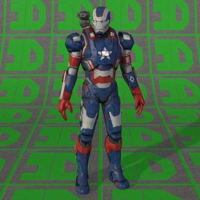 War Machine Iron Patriot