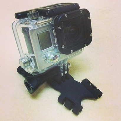 GoPro kite line mount