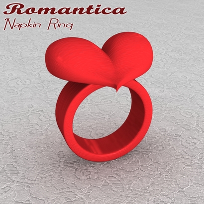 Romantique Rond de Serviette